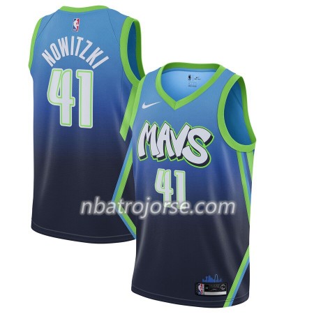 Män Dallas Mavericks Tröja Dirk Nowitzki 41 2019-20 Nike City Edition Swingman Män Dallas Mavericks Tröja Dirk Nowitzki 41 2019-20 Nike City Edition Swingman